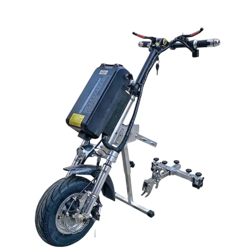 Disabled Car Electric Tractor Disabled Wheelchair Modified Front Drive Wheelchair Traction High Power Front Fast Folding
