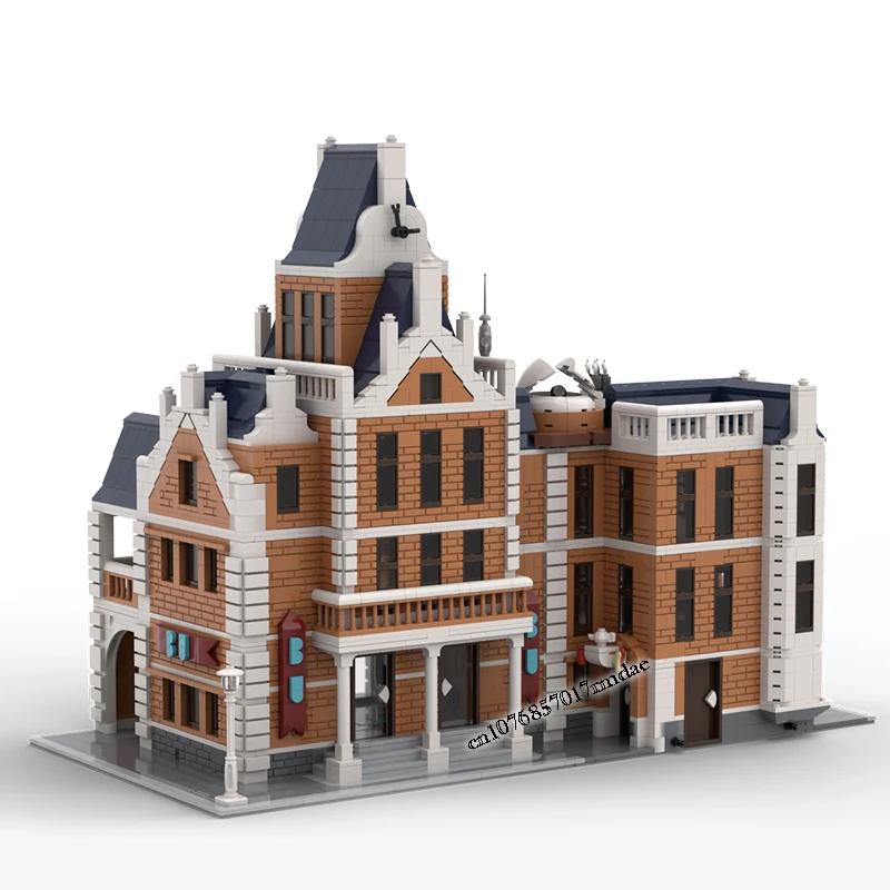 NEW 3998PCS City Hot Selling Street View Moc Modular Brick University creative ideas Children Toy Birthday gift Christmas blocks