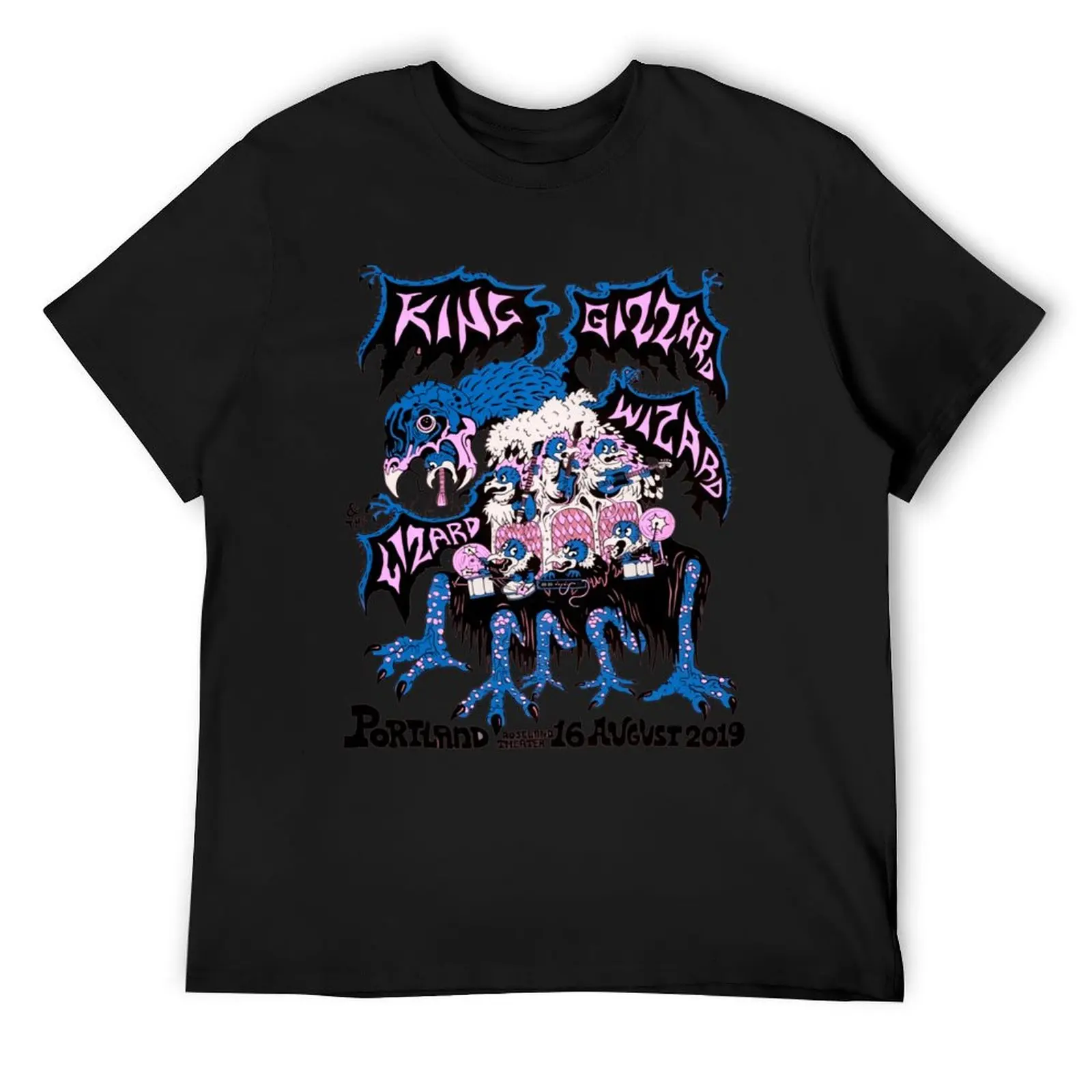 

King Gizzard and The Lizard Wizard T-Shirt cheap stuff summer clothes baggy shirts heavy weight t shirts for men