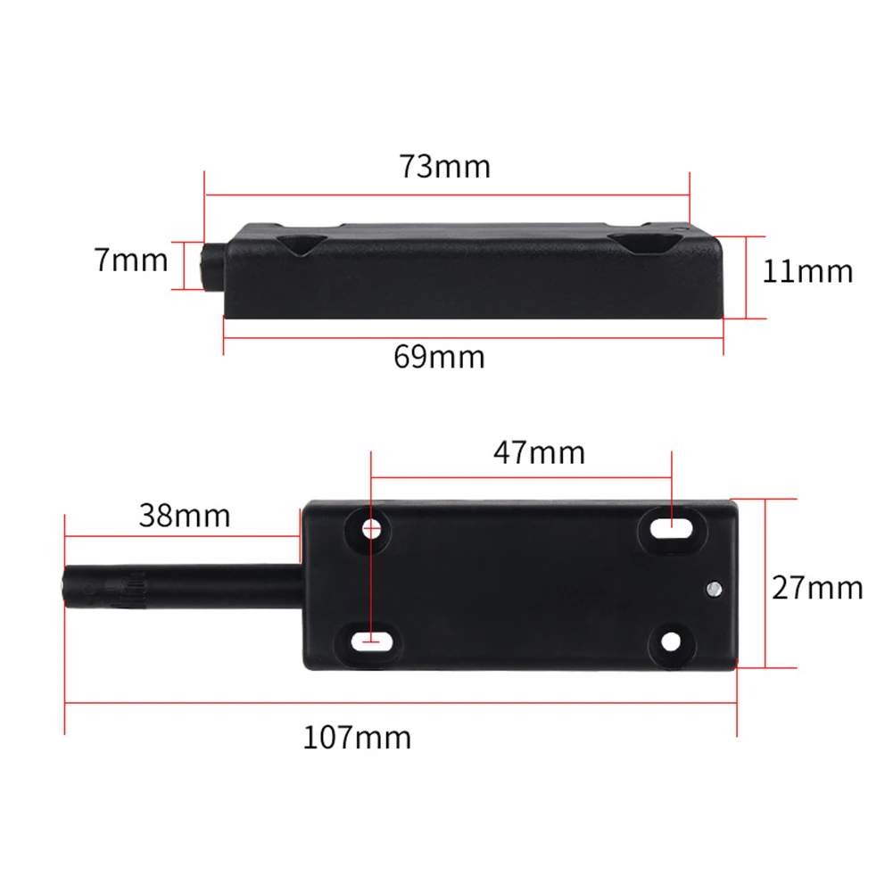 المخازن المؤقتة المثبط دولاب المثبط المخازن المؤقتة باب الباب وقف درج درج المنزل خزانة غير مرئية المصيد دفع لفتح #1