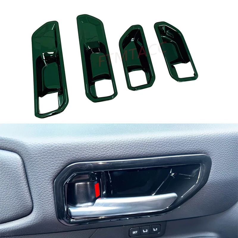 

For Toyota Land Cruiser Prado 250 LC250 2024 ABS Inner handle frame Trim Accessories