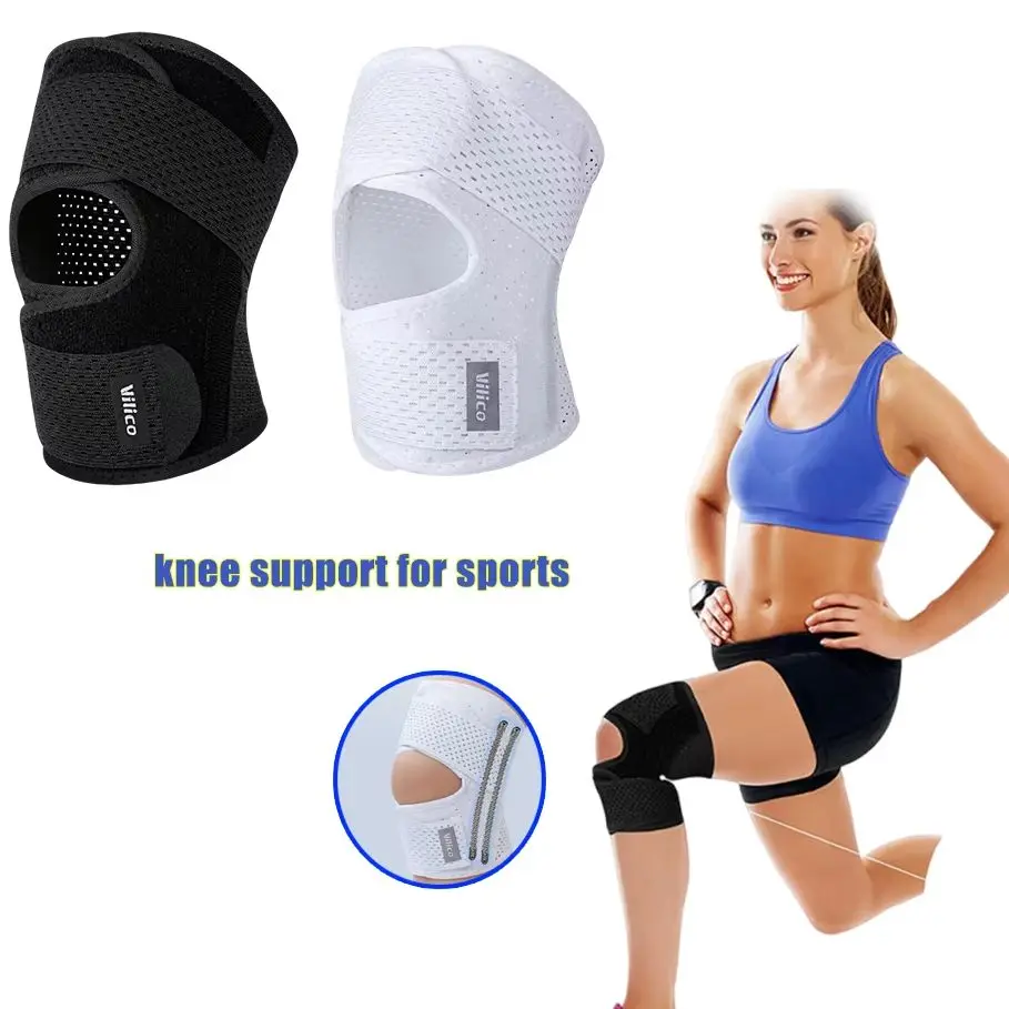 Outdoor-Sport-Knieschoner Sommer Dünn Herren Damen Basketball Laufen Wandern Täglicher Sport Knieschutz Schutzausrüstung