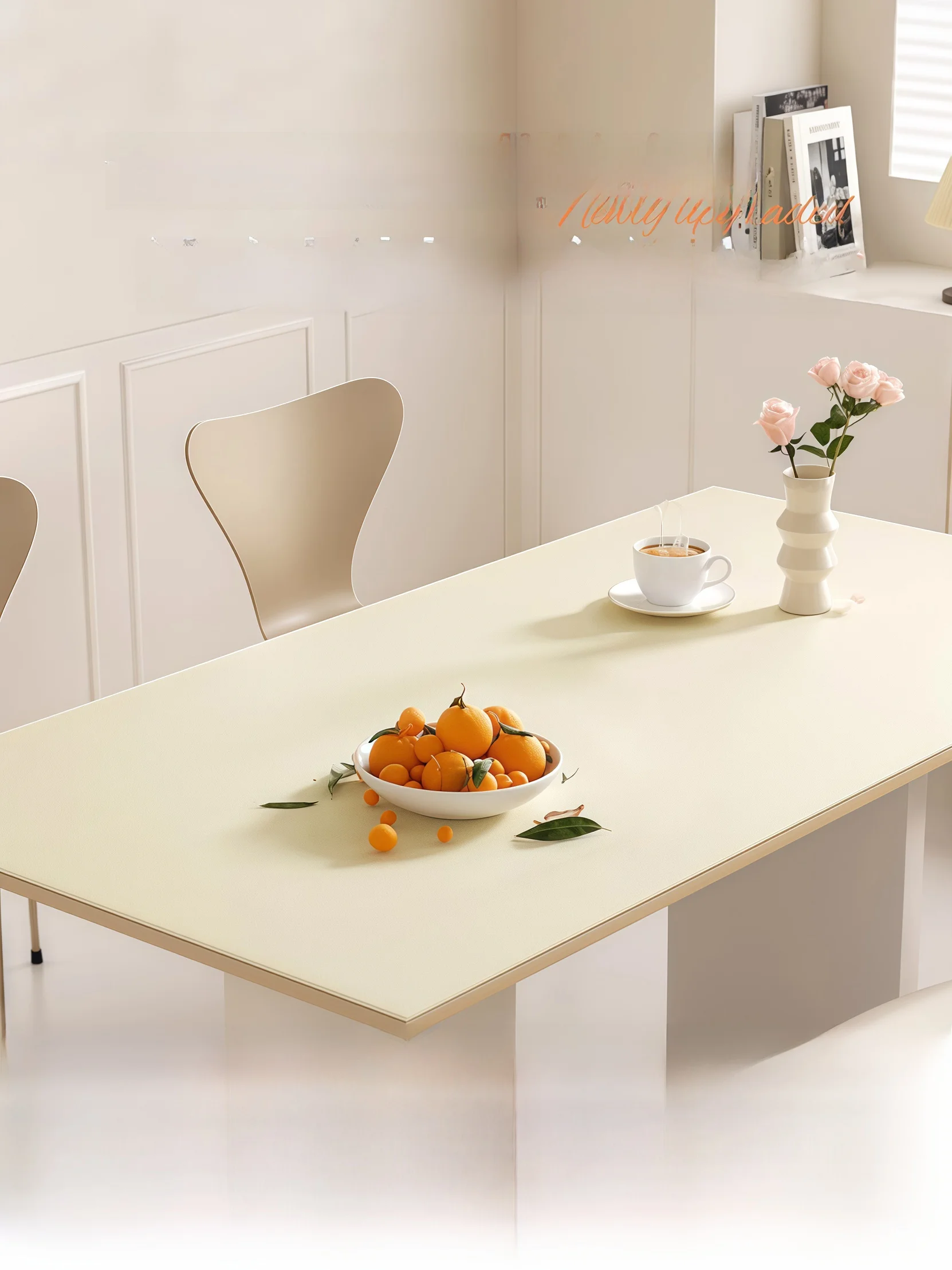 

Food ade Organic Silicon Table Mat Waterproof Oil Resistant Heat Insulated Easy to Clean Dining Table Cloth Desk Pad