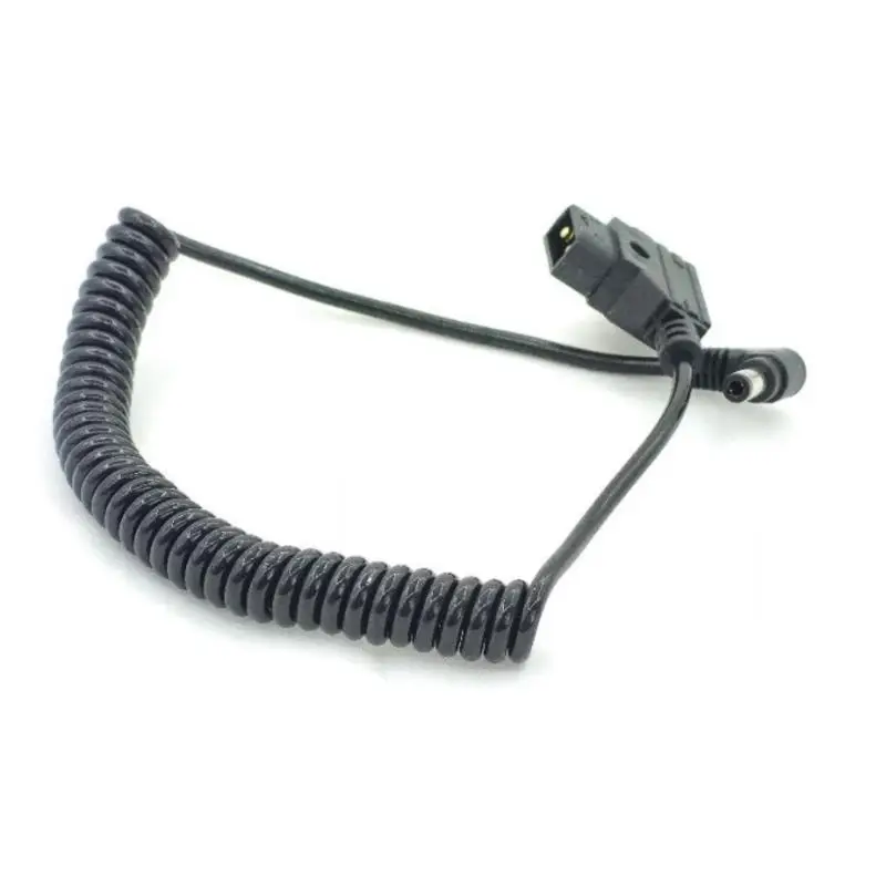 D-Tap Male to Right Angle DC 5.5x2.5mm Cable for Rig Power V-Mount