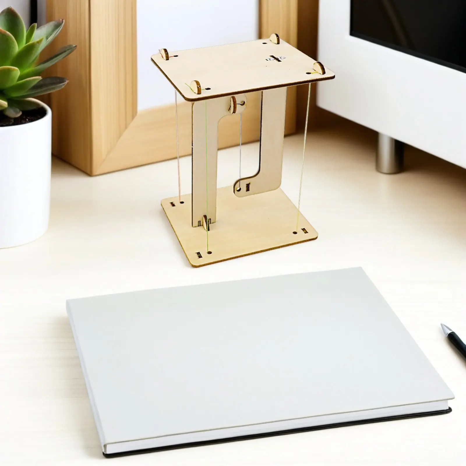 

DIY Science Stem Educational Physics Balance Game Replacement for Classroom Desk Kids Adults Learning Experiment Kit