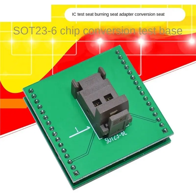 Classic-For SOT23-6L For SOT23-6 IC Test Socket, Chip Conversion Programming Adapter Base For SOT23-6 Package