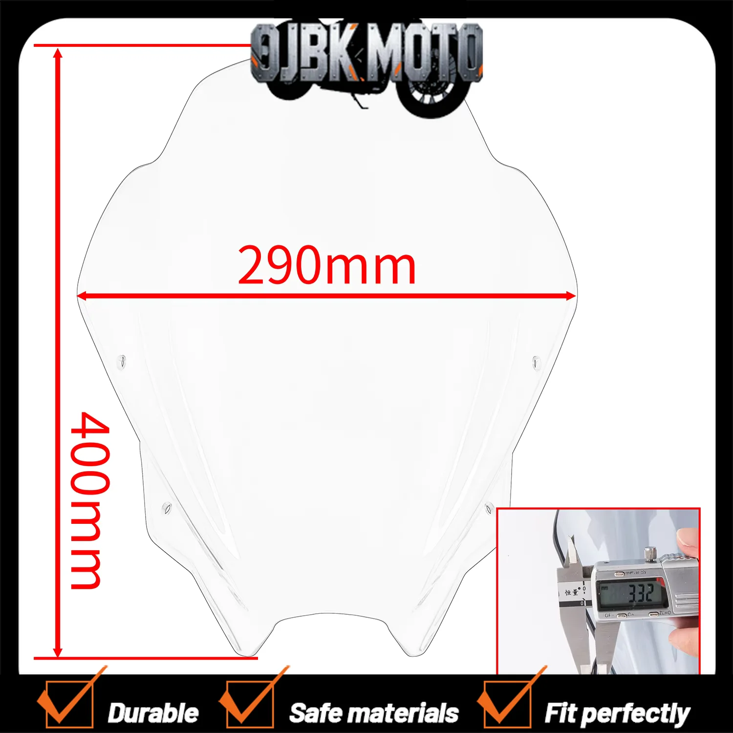 

【Perfect fit】For Suzuki GSX-8S 23-24 modified motorcycle front windshield windshield goggles