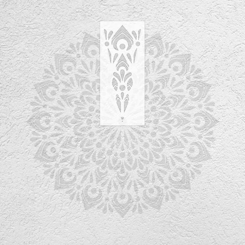 130cm - 210cm Stencil For Painting Decorative Template To Paint Furniture Makers Wall Extra Large Giant Mandala Huge Round S402