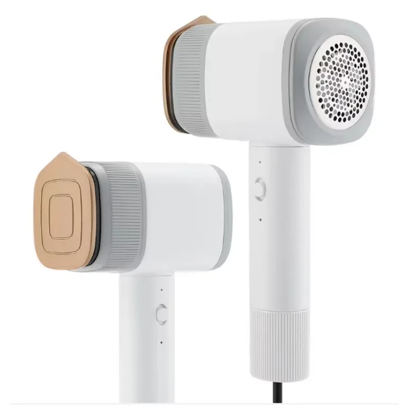Dry and Wet Iron Multi Function 2 in 1 Portable Mini Travel Iron Fabric Shaver Electric Lint Remover