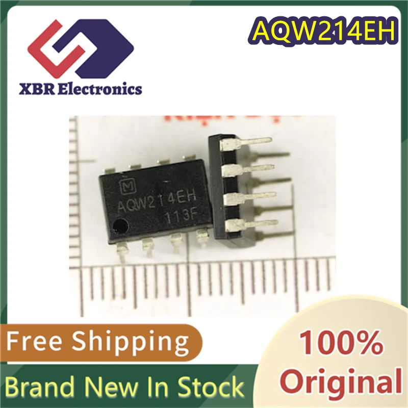 

(10/50pcs) AQW214 AQW214EH DIP-8 Optocoupler Relay Brand New Original Genuine Spot Fast Shipping Free