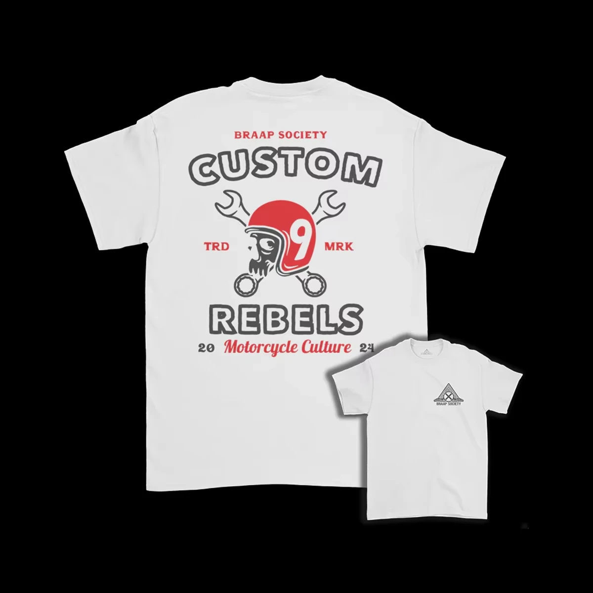 2026 new Short-sleeved shirts sweatshirts and T-shirt essential men's clothing for off-road motorcycles and gothic style outfits