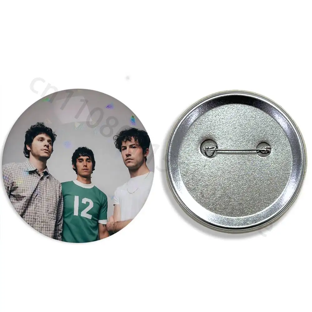 Wallows Band 58mm Badge Brooches on Backpack Clothes Handmade Round Enamel Pins for Jewelry