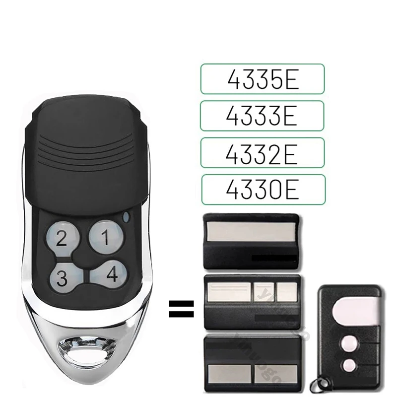 

Transmitter For 4330E 4330EML 4332E 4332EML 4333E 4333EML 4335E 4335EML Garage Door Remote Control 433.92MHz Rolling Code