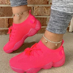 Vrouwen Mode Sneaker Voor Wandelen Fitness Sportschoenen Dikke Ademende Casual Damesschoenen Lichtgewicht Platform Casual Schoenen