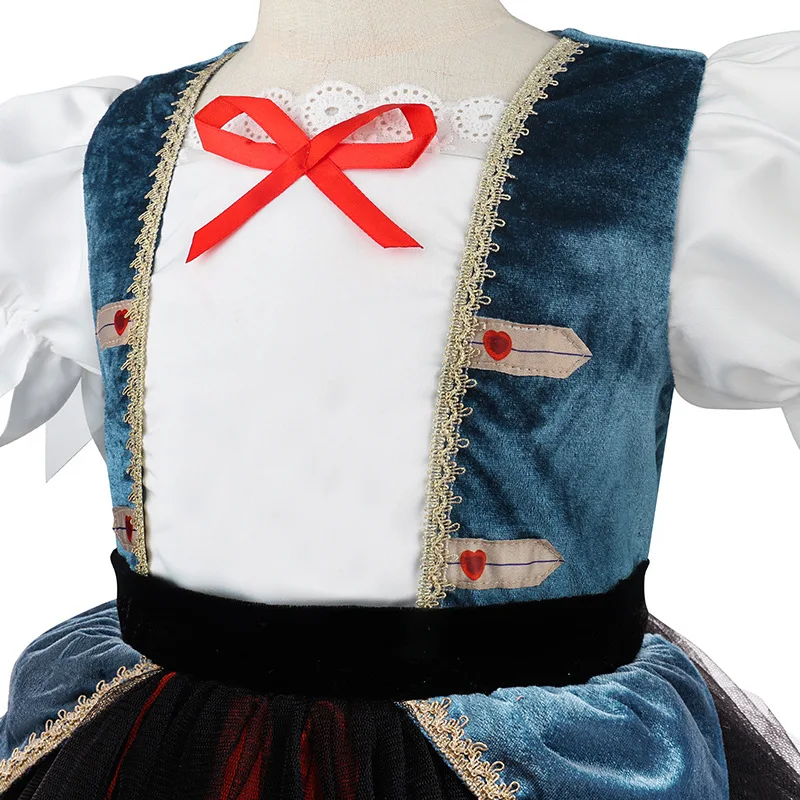 2025 Halloween Girl Pirates Captain Princess Dress Role-playing Costume Performance dress children's clothing Carnival Party