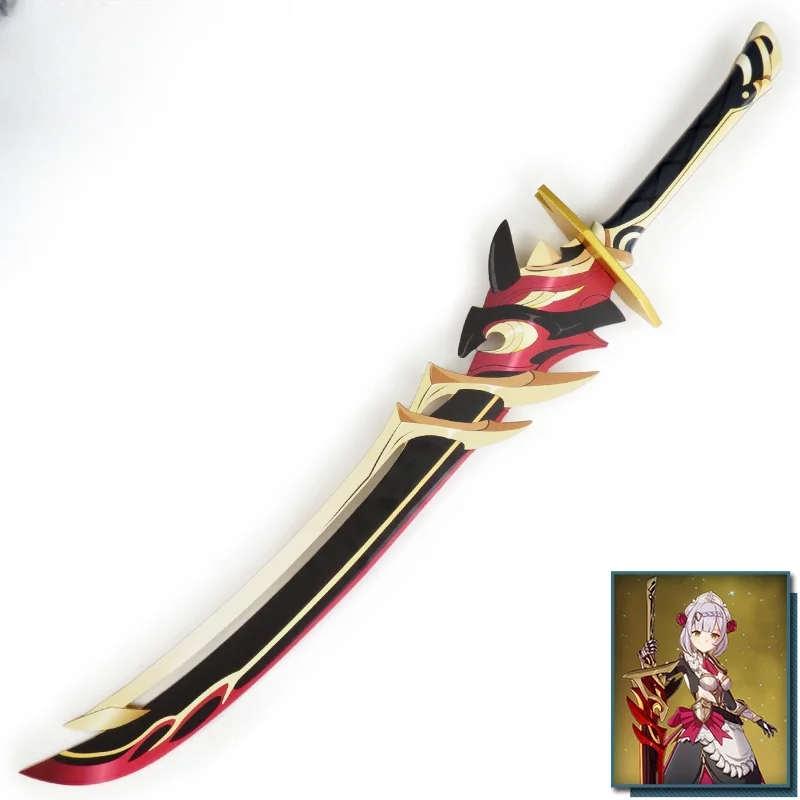 

Game Genshin Impact Arataki Itto Noelle Sword Redhorn Stonethresher Weapon Cosplay Props Halloween Carnival Cosplay Party