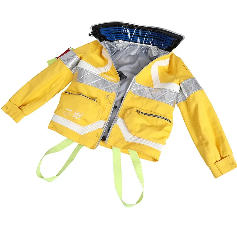 Az15David Martinez Cosplay Kostum Jaket Mantel Permainan untuk Pria Pria Menyamar Permainan Peran Halloween Karnaval Pesta Setelan