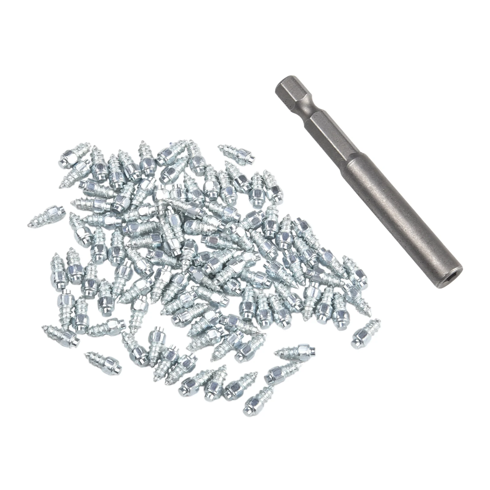 

Wheel Tyre Tire Anti-Slip Screw Stud Tungsten Steel Wheel Tyre Alloy Silver Universal Fitment For Most Tires Parts