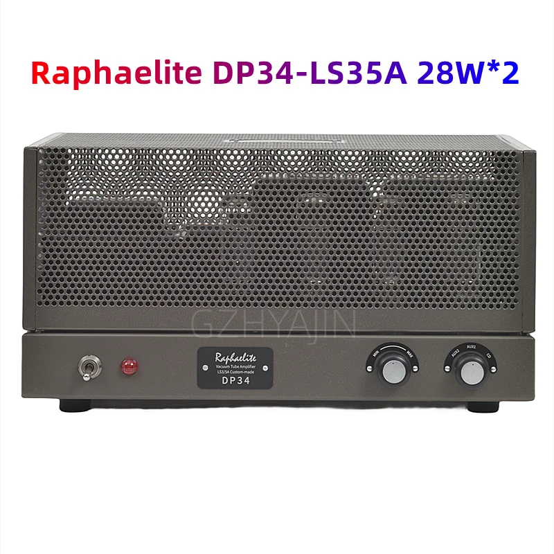 

New 3/5A Raphaelite DP34-LS35A EL34 Push Pull Chole Machine HIFI Special Power Amplifier 28W+28W