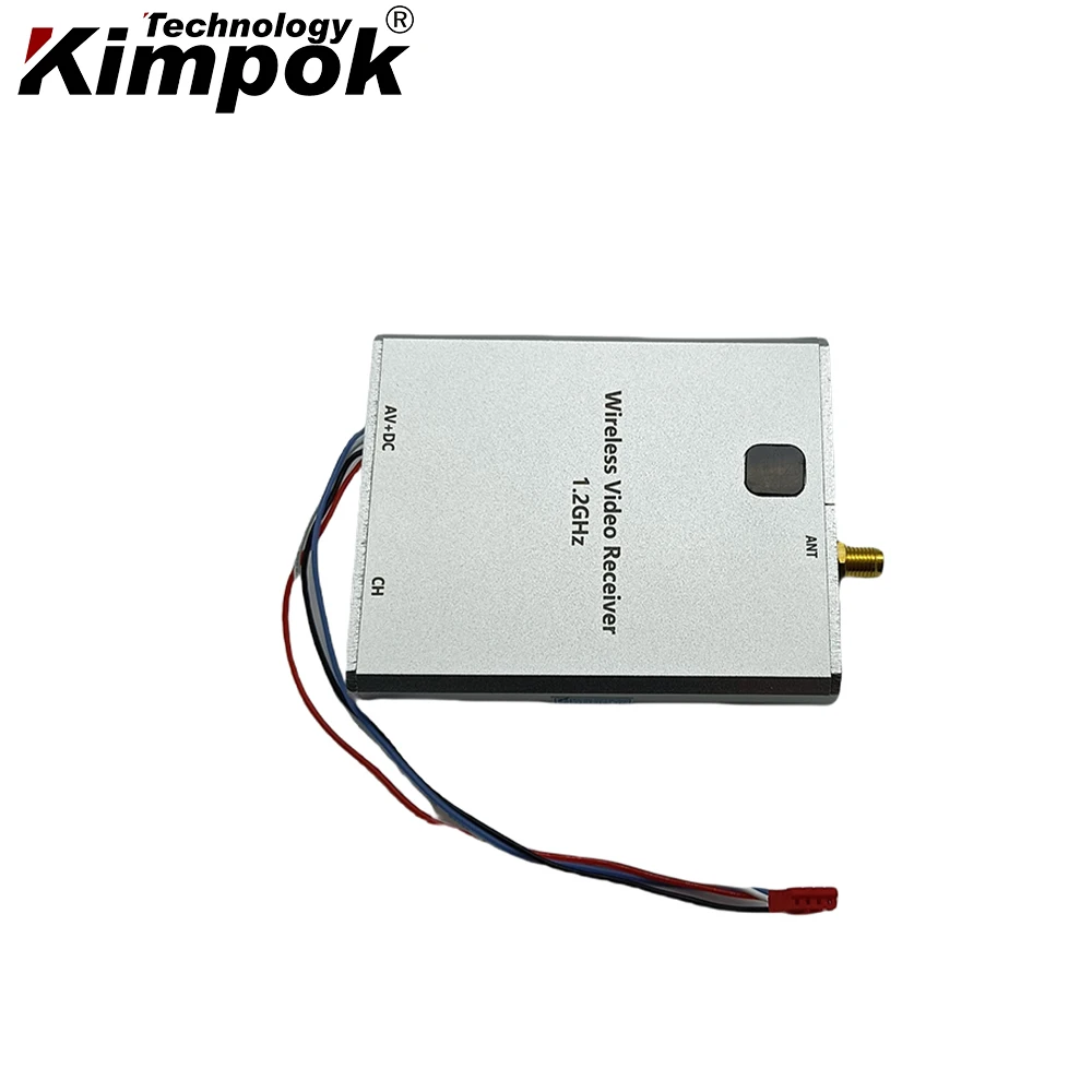 Transmisor y receptor de vídeo para drones, 1,2 Ghz, 5W, Fpv, Vtx, 40Km, Los 1,2g, para transmisión de largo alcance Uav