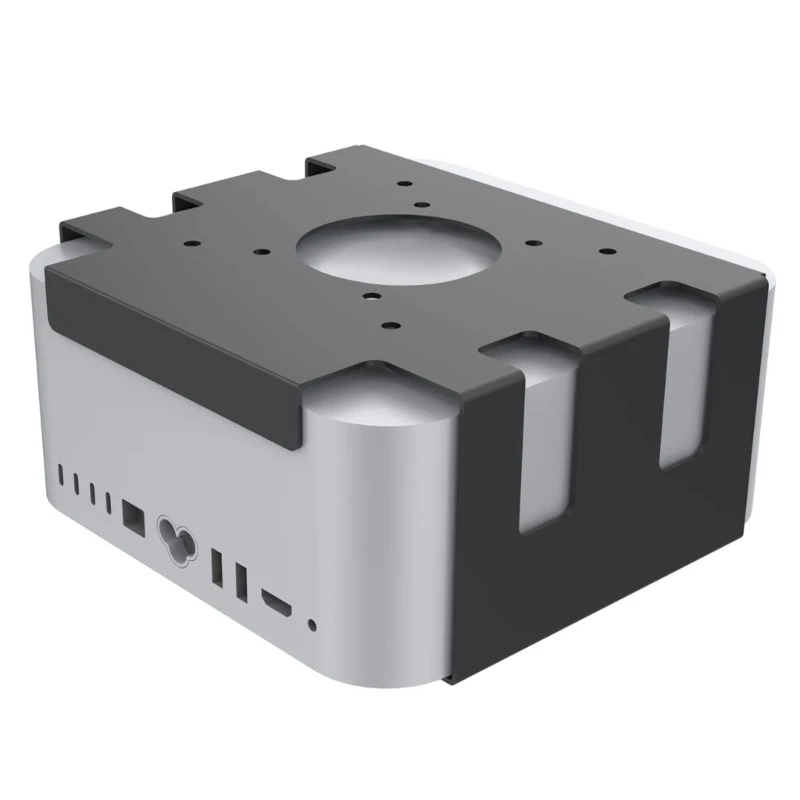 デスク下マウントドック傷防止コンピュータホルダーストレージ垂直スタンド軽量スタジオコンピュータホスト用