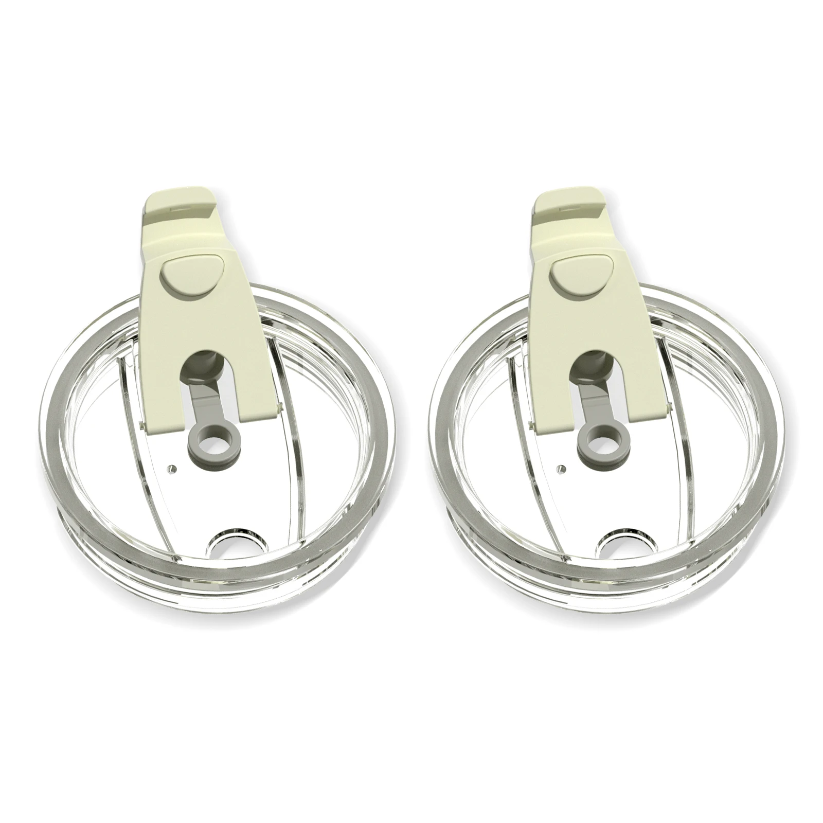 

Аксессуары для крышек стакана WATERSY, 40 унций, герметичная соломенная крышка из терминала, многоразовая водонепроницаемая сменная крышка для чашки