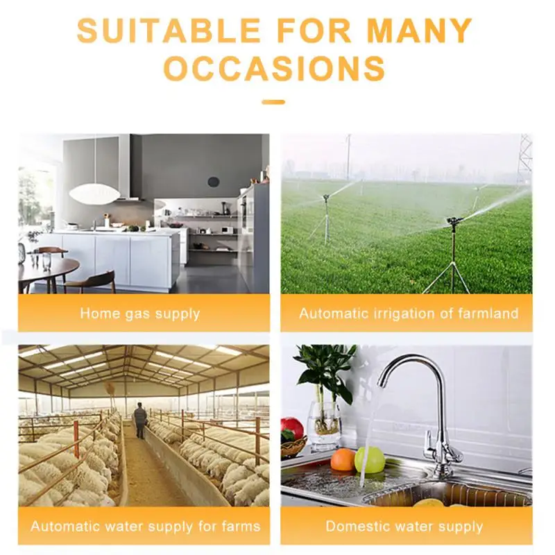 Tuya WiFi Water Valve Wifi Gas Valve Controller EU/US With Timer Smart Valve Smart Life APP Control Work With Alexa Google Home