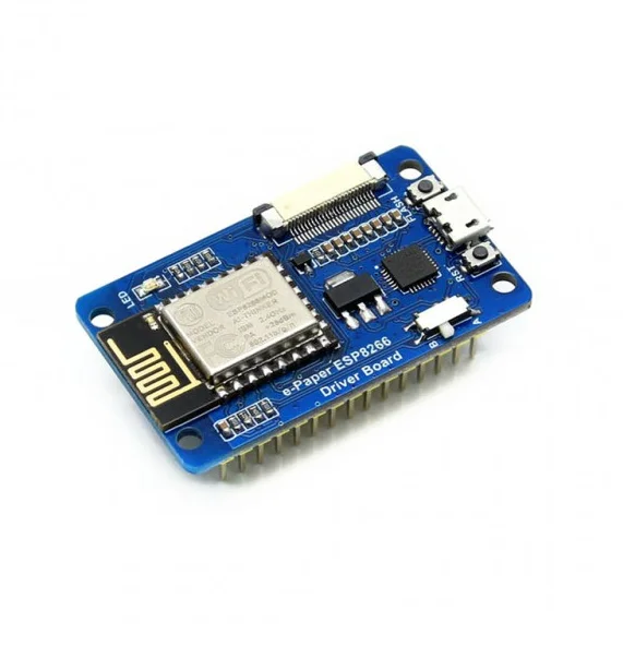 Placa controladora Waveshare e-Paper ESP8266, placa controladora universal para paneles e-Paper Raw, WiFi inalámbrico ESP8266