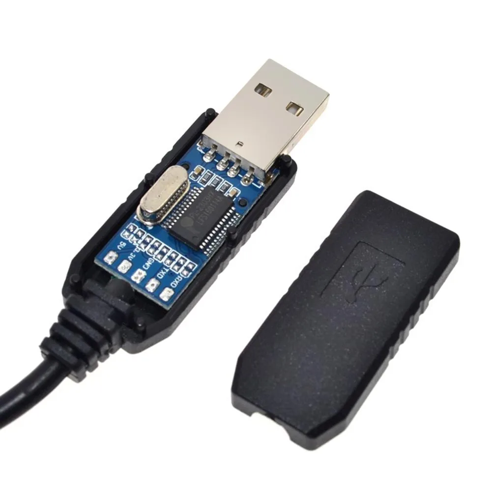 PL2303HX USB to UART TTL RS232 Upgrade Module 1m/3.3ft Download Cable Wire