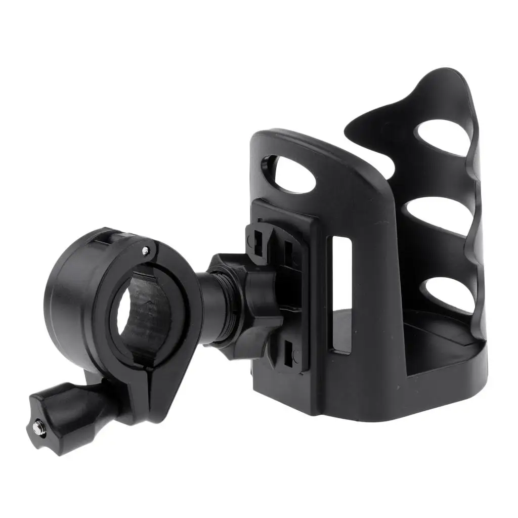 Bicycle Handlebar Water Bottle Holder Foldable Plastic Cup Cage for Indoor Cycling and Outdoor Sports