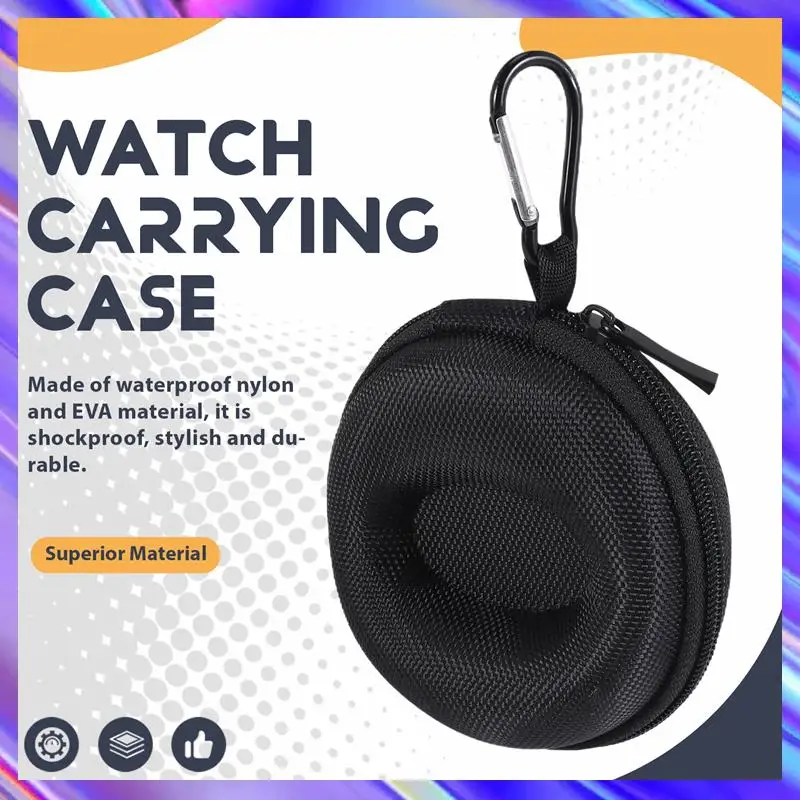 

Чехол для переноски умных часов, дорожная коробка для хранения, защита для часов из ЭВА, портативный жесткий чехол для ювелирных изделий для наручных часов