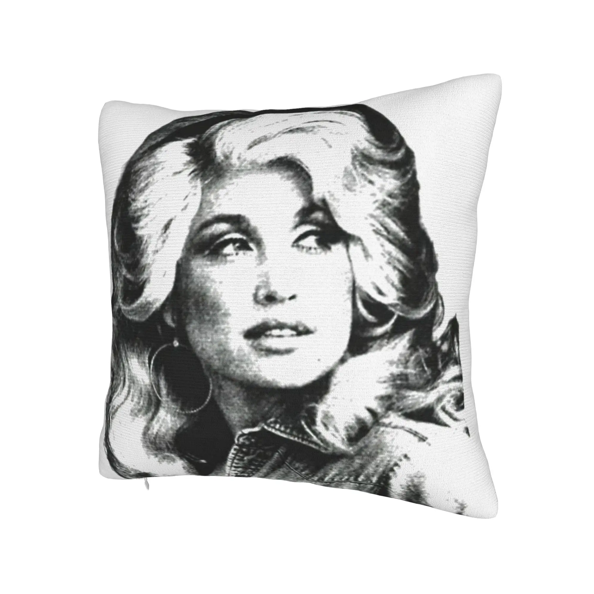 Decorative Pillow Cover RIP Dolly Parton Merchandise Bedroom  Pillow Case Cover Zippered Multi Size