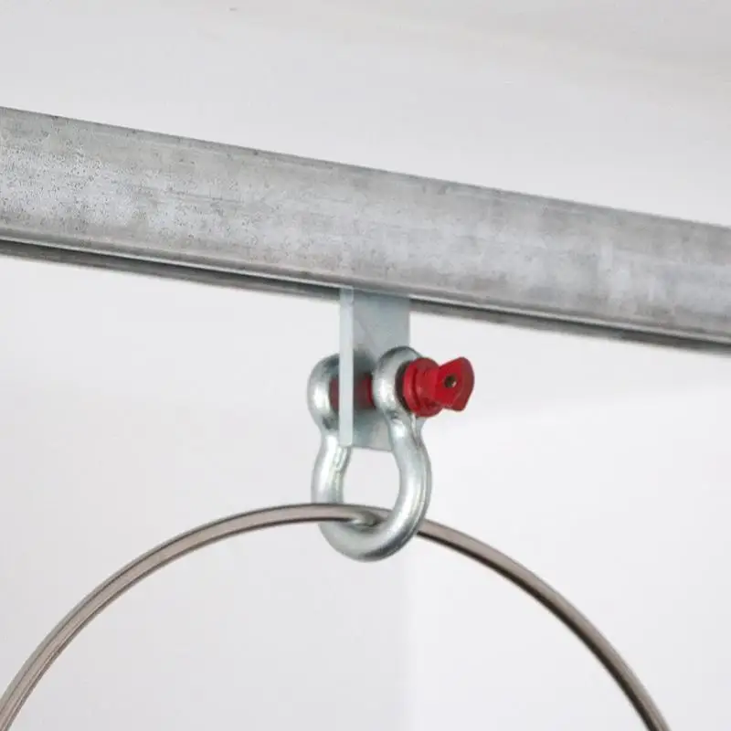 /PFU/2Pcs 2 Wheel Slide Rail Pulley, Sliding Door Rail Crane C40 Suitable For 1-5/8 