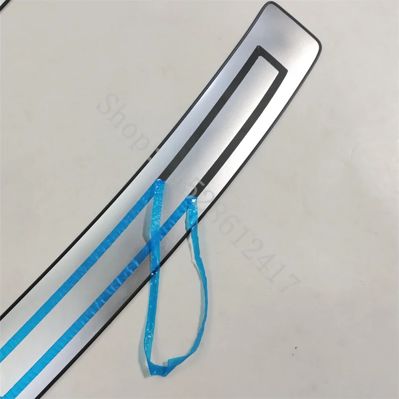 For VW/Volkswagen Tiguan MK2 2017-2020-2025 stainless car Rear Bumper Protector Sill Trunk Tread Plate Trim Car Accessories view 5