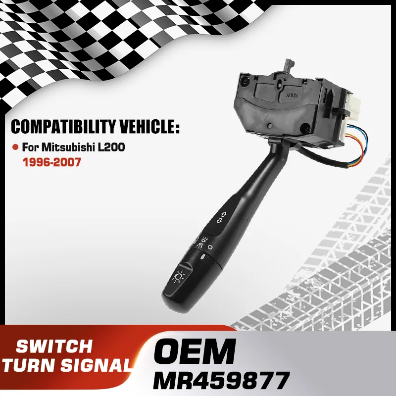 Turn Signal Headlamp Combination Switch For Mitsubishi L200 1996 1997 1998 1999 2000 2001 2002 2003 2004 2005 2006 2007 MR459877