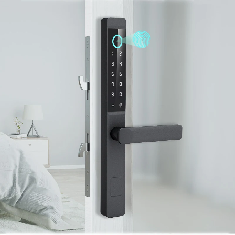 Smart Home TTlock Cerradura Inteligente Electric Finger Print Digital Fechadura Biometrica Passcode Door Lock Waterproof