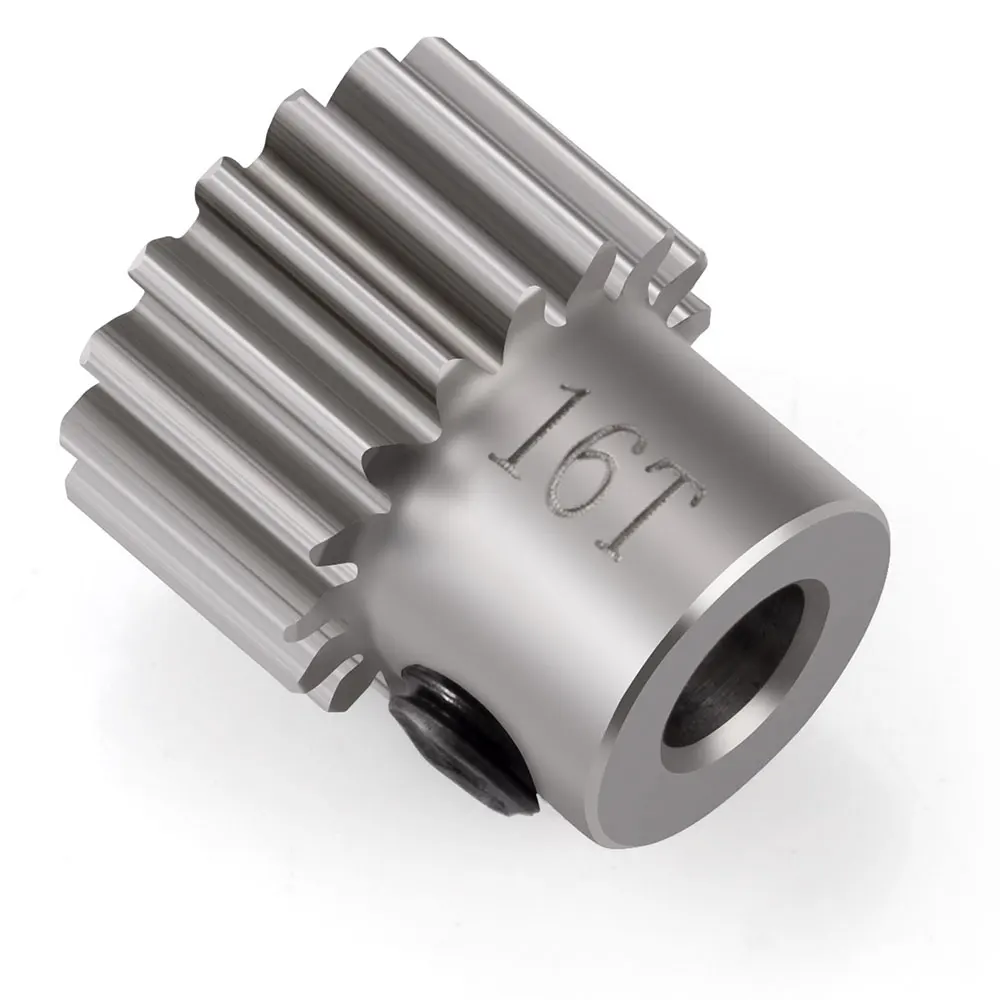 

YEAHRUN 48P 0,5 м 16 т 3,17 мм латунь/нержавеющая сталь шестерня двигателя для 1/10 RC модель автомобиля обновленные детали