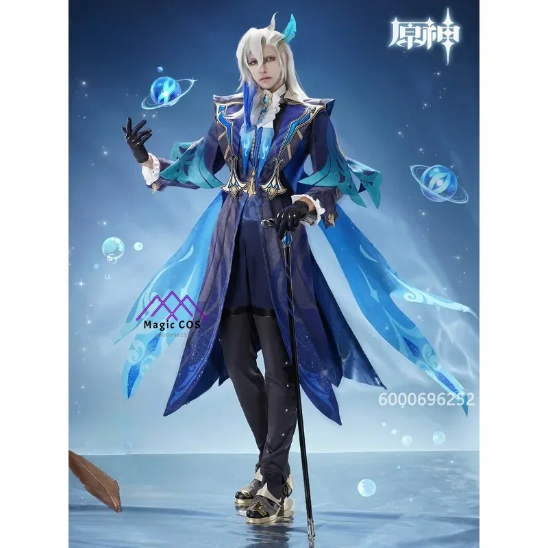 

Genshin Impact Neuvillette Cosplay Costume Fontaine Series Full Set Outfit Anime Game Clothing for Men Halloween Party Wear