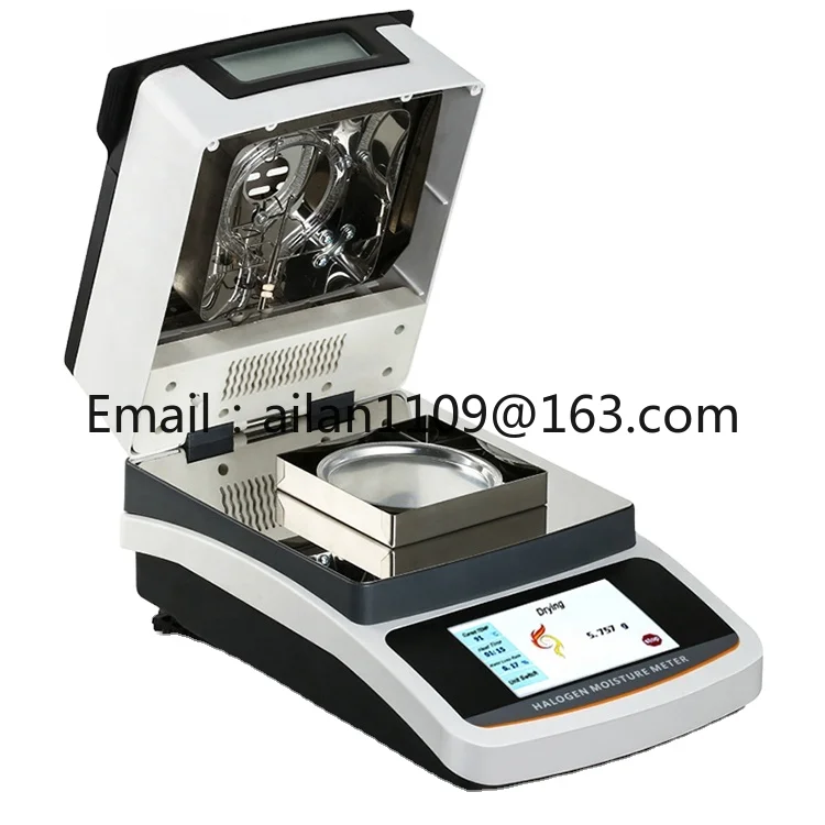 

Digital Tobacco Coal Ultra Fine Powder Food Grain Humidity Halogen Moisture Balance Tester Analyser Analyzer Meter Price