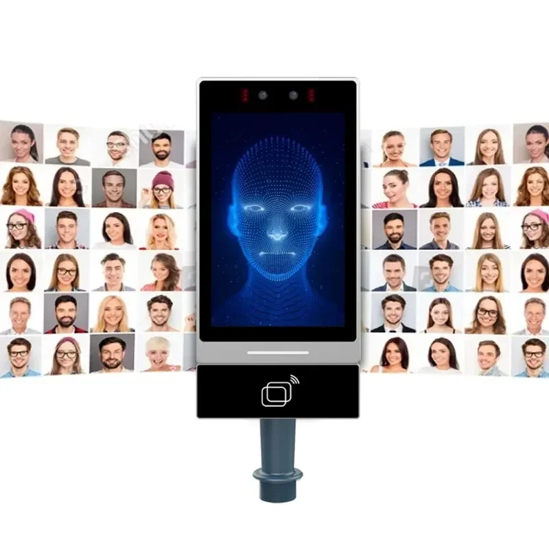Perangkat Wajah Biometrik Waktu Attenda Teropong Live Scan Pengenalan Wajah Modul Oem Dengan Rfid