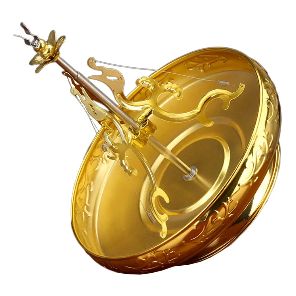 

Golden Alloy Incense Burner Desktop Stand For Sticks With Home Office Decorative Censer Teahouse Yoga Living Room