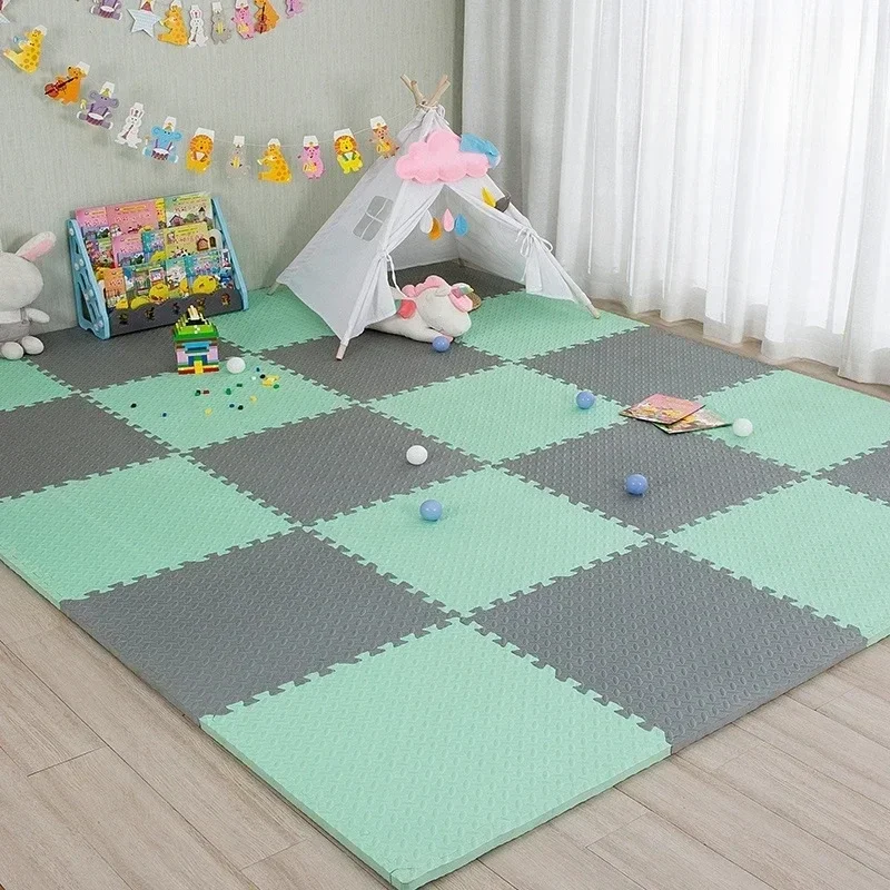 

Спортивный Коврик для спортзала, 30 х30 см, защитные напольные коврики из ЭВА с листьями, коврики для йоги, фитнеса, Нескользящие сращивающиеся коврики, Утолщенные, для ударной комнаты, тренировок, подарки