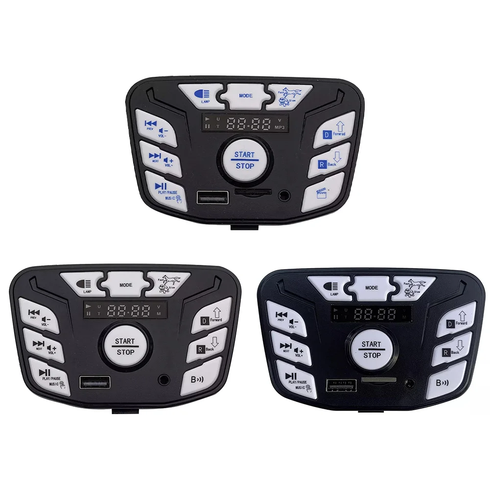 JR1927M-12V Control Unit JR1927M Music Player For Children's Ride-On Car Music Playing Original Appearance Power Display