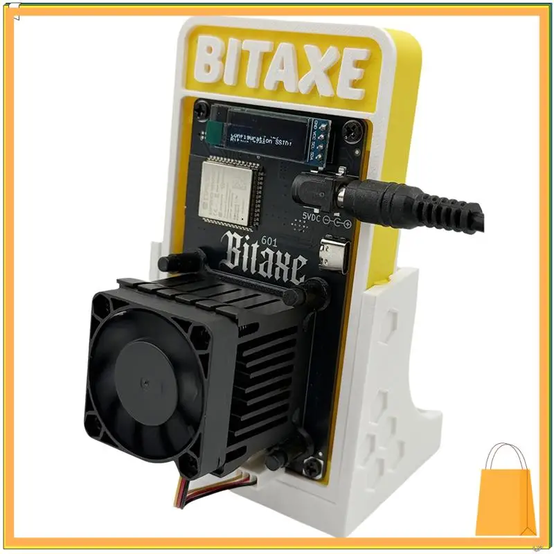 L52A-Bitaxe 601 Gamma 1.2TH/S BTC 솔로 광부 BM1370 Asic 18-22W Antminer S21 Pro 업그레이드 BTC 암호화 채굴기 EU 플러그