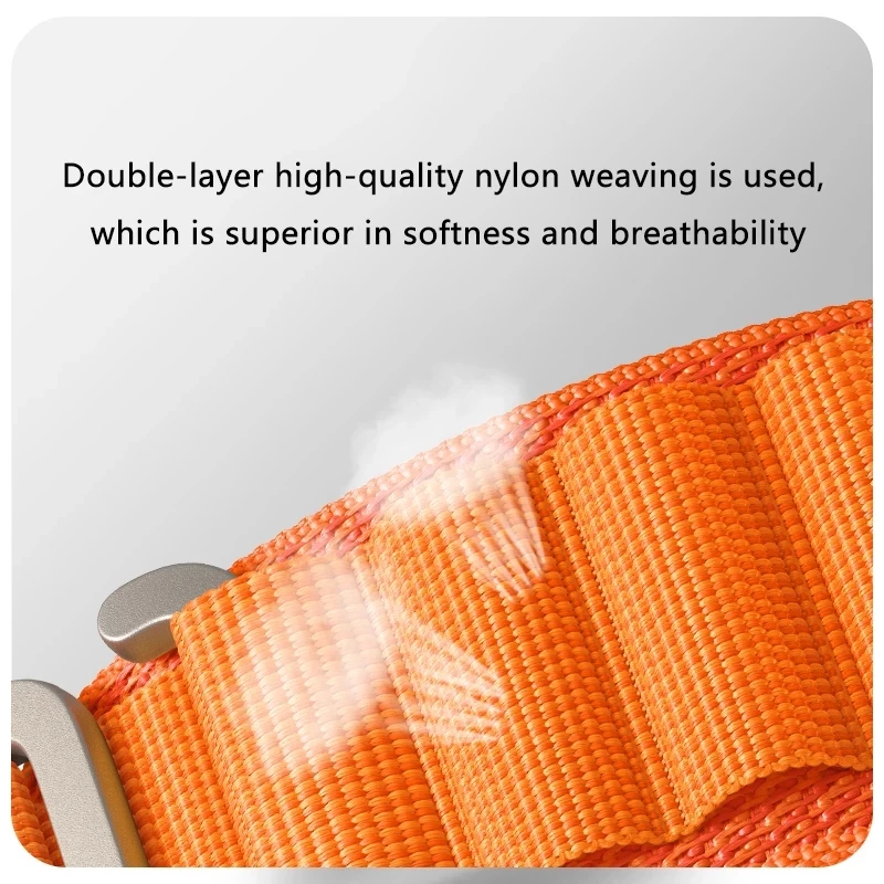 Alpine Loop-Correa para reloj inteligente, pulsera de nailon tejido para Garmin Vivoactive 4/ Venu2 45mm/Forerunner 255, Venu 2 Plus