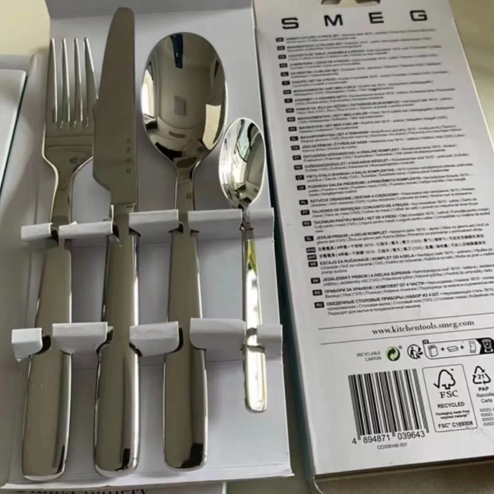 

High quality stainless steel four piece cutlery set