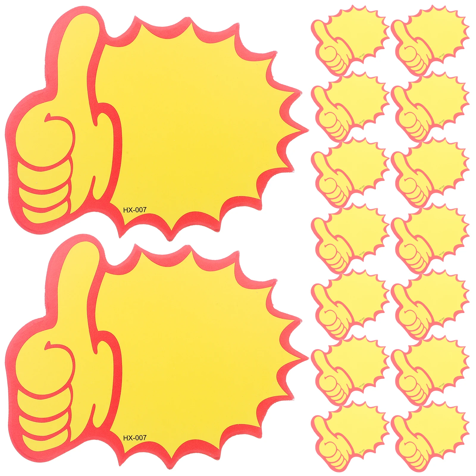 

200PCS Price Neon Tags: Fluorescent Star Shape Burst Sign Blank Retail Price Signs Garage Burst Bulletin Board Decor for Retail