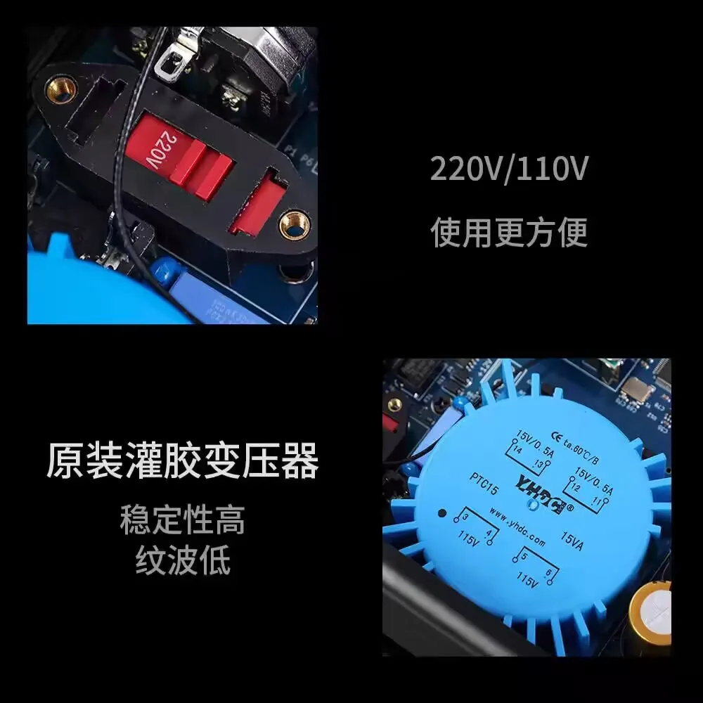 AK4499EX fully balanced up conversion HIFI fever decoder independent headphone amplifier DSD512 desktop player