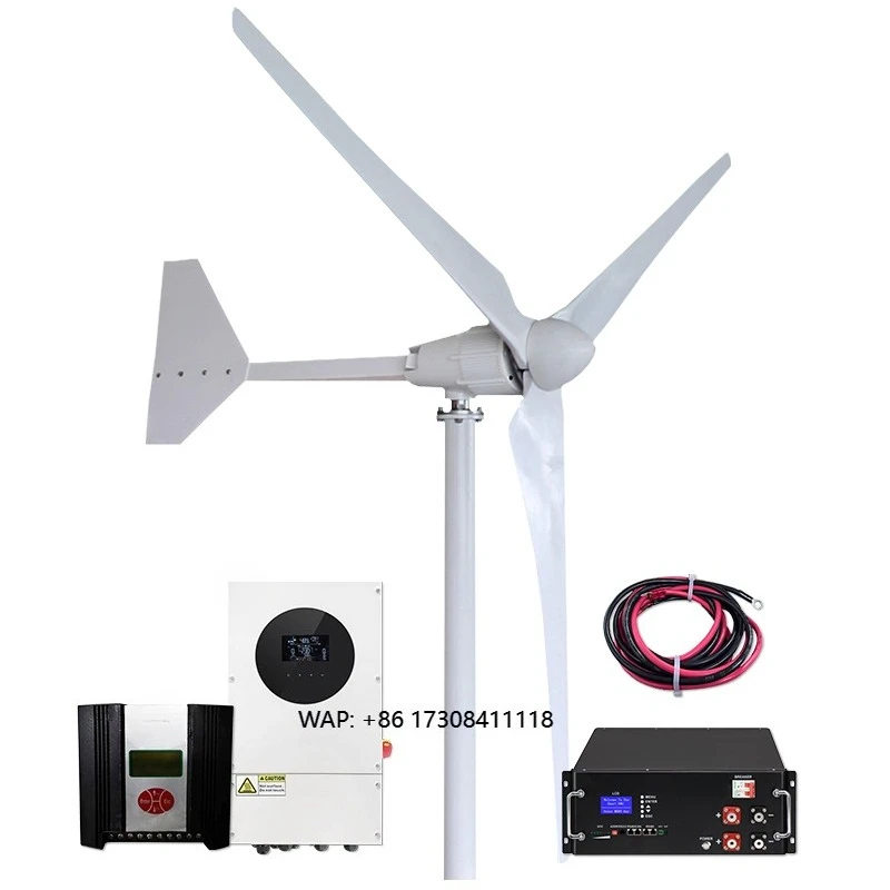 5kw off Grid Wind Fan Power Generator Wind Turbine10kw System Wind Power Generation System