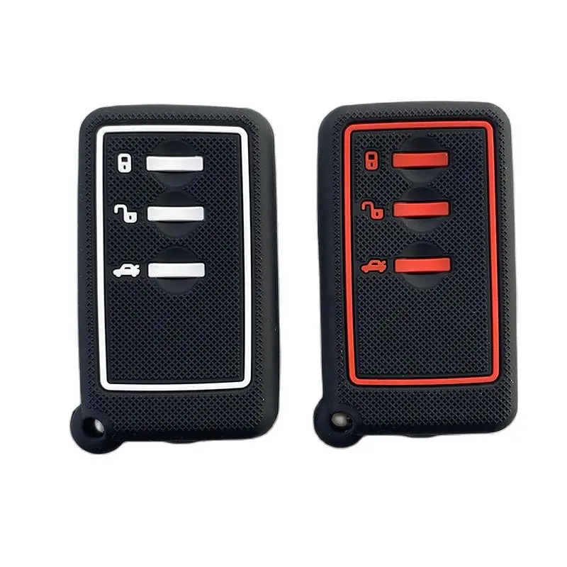 Silica Gel Car Key Cover Case for Subaru Forester XV Impreza Outback Legacy Mrxsti Smart Case for 3 Button Keys Holder Shell Bag